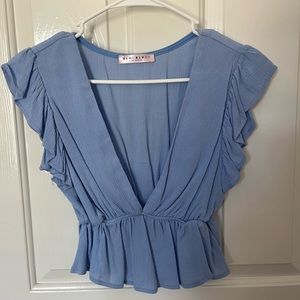 Blue top